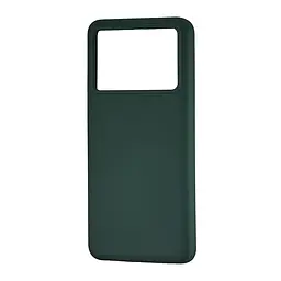 Чохол Silicone Case Xiaomi Poco X6 Pro/Redmi K70E 5G Dark Green