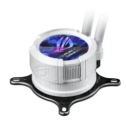 Система рідинного охолодження ASUS ROG Strix LC III 360 ARGB LCD White (90RC00W2-M0UAY0) - мініатюра 2