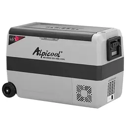Компресорний автохолодильник Alpicool T50 (47 літрів, LG Compressor, Двокамерний) 