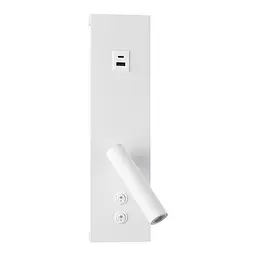 Світильник настінний Violux BITRIX-W USB 15W 3000/4200/6000K 865Lm IP20 білий ( 553006 )