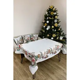 Скатертина Прованс гобеленова VILLAGE 130х140 см (4823093452909) - мініатюра 5