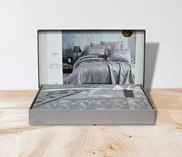 Покривало з наволочками Helen Grey 240 x 260 см Gardines pbe0051052 - мініатюра 5