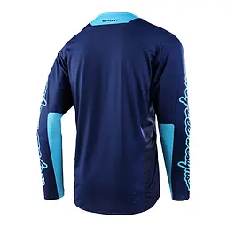 Велоджерсі Troy Lee Designs Sprint Jersey Icon L Navy (1106-323929024) - мініатюра 2