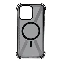 Чехол-накладка для Apple iPhone 14 Pro Max, Bounce, черный, матовый, противоударный защитный чехол из TPU с магнитом для беспроводной зарядки, защита всего корпуса, бортик вокруг дисплея, амортизирующие вставки, ArmorStandart (ARM75244)
