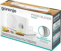 Скиборізка Gorenje R402W - мініатюра 10