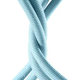 Кабель Baseus Crystal Shine Series Lightning 2.4A (1.2m) sky blue (CAJY001103) - мініатюра 2