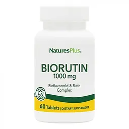 Вітаміни та мінерали NaturesPlus BioRutin 1000 mg 60 таблеток