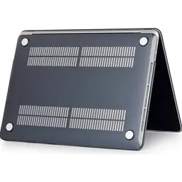 Пластикова накладка (верх та низ) HardShell Case для Apple MacBook Air 15.3` M2 A2941 2023 Crystal Black [98198] - мініатюра 5