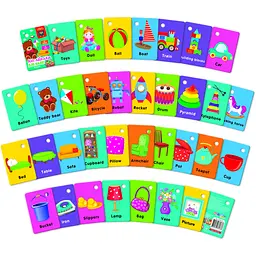 Картки на кільці Vladi Toys Академія розвитку Вдома анг. мова (VT5000-18) - мініатюра 2