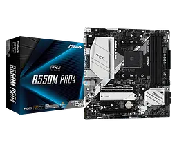 Материнська плата ASRock B550M Pro4 Socket AM4 (B550M Pro4)