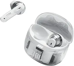 Навушники JBL TWS Tune Flex 2 Ghost White (JBLTFLEX2GWHT) - мініатюра 4