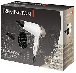 Фен Remington D5720, White, 2400W, 3 режими, 2 швидкості, іонізація, холодне обдування - мініатюра 2
