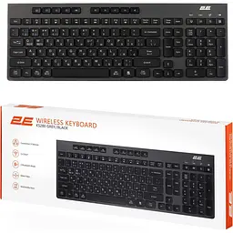 Клавіатура 2E KS280 WL UA Black (2E-KS280WBGR_UA) [150966] - мініатюра 10