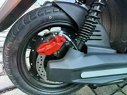 Електроскутер Двомісний Crosser V3 (2500W, 72V/35Ah) Коричневий - мініатюра 10