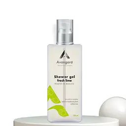 Гель для душу Fresh lime для чутливої та сухої шкіри A_Avangard Professional 125 мл