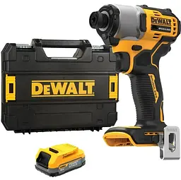 Шурупокрут акумуляторний ударний DeWalt з АКБ без ЗП DCF840E1T