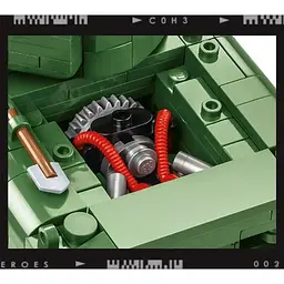 Конструктор Cobi Company of Heroes 3 Танк Шерман M4, масштаб 1:35, 615 деталей (COBI-3044) - мініатюра 10