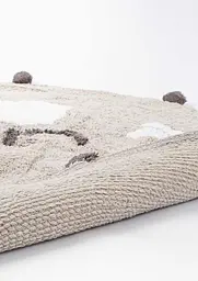 Килимок в дитячу кімнату Irya - Wooly a.gri світло-сірий 110x110 - мініатюра 3