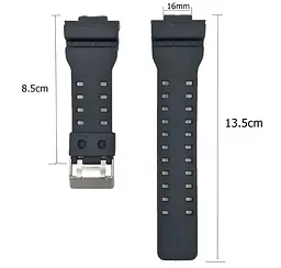 Спортивний ремінець Primo Wide 2Pin для годинників Casio G-Shock (GA-100/GA-200/G-8900/GD-120) - мініатюра 3