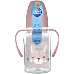 Пляшечка Canpol Babies Cute Animals 120 мл. (11/823_pin) - мініатюра 3
