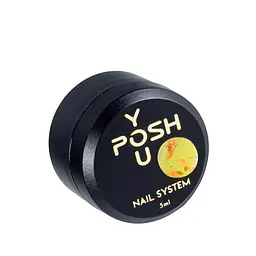 Гель-лак для нігтів із сухоцвітами YouPOSH Cotton Weed, 5 мл №4 Жовтий
