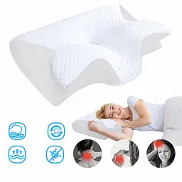 Ортопедична подушка Solve Метелик 62 x 37 x 8/12 см (KT7006270) - мініатюра 2