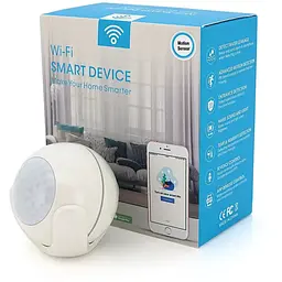 Автономний WiFi датчик руху YOSO Dмotion-WIFI-00 TUYA живлення ААА 3 шт.