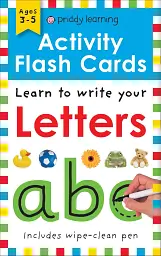 Learn To Write Your Letters. Activity Flash Cards - мініатюра 2