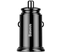 Автомобільний зарядний пристрій Baseus Circular 2xUSB PPS 5A (CCALL-YD01) Black [47323] - мініатюра 5