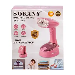 Парова щітка Sokany SK-GT-3065 рожева - мініатюра 10