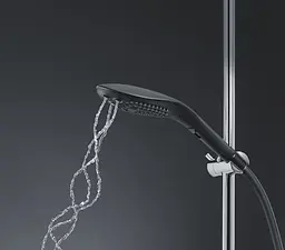 Насадка-стимулятор для душу 2в1 Womanizer Wave Black, масажер для інтимних зон - мініатюра 12