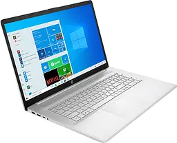 Ноутбук HP 17-cn0008ua 17.3FHD IPS AG/Intel i7-1165G7/16/1000+256F/int/W10/Silver (4F783EA) - мініатюра 2
