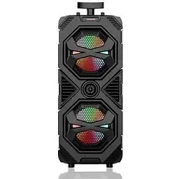 Портативна колонка XPRO ZQS8212 валіза 30Вт USB SD FM радіо Bluetooth 1 мікрофон ДУ (MER-15655) - мініатюра 3