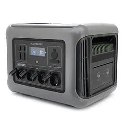 Портативна зарядна станція ALLPOWERS R-2500 2500W 2016Wh LiFePO4, APP Control, Wi-Fi, Bluetooth, MPPT 1000w Max - мініатюра 2