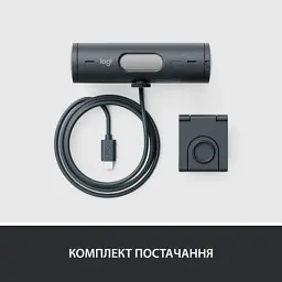 Веб-камера Logitech Brio 500 Graphite (960-001422) - мініатюра 10