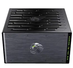 Блок живлення GameMax Lion core 1000P 1000W ATX 3.1 80+ Platinum (Lion core 1000P) Black - мініатюра 2