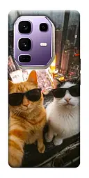 TPU чохол Demsky Cool cats city для Infinix Note 50 Pro+