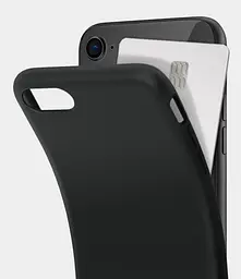 Чохол протиударний Spigen Liquid Crystal 054CS22204 для iPhone 7/8/SE 2/3 2020/2022 (4.7") Black - мініатюра 4