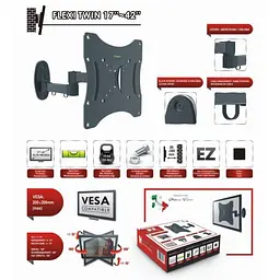 Підставка під ТВ AX Technology FLEXI TWIN 17"-42" - мініатюра 6