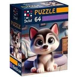Пазли VLADI TOYS Малий хаскі DT1234-16