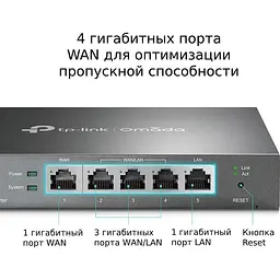 Комутатор TP-Link ER605 (ER605) - мініатюра 6