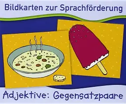 Bildkarten: Adjektive: Gegensatzpaare - мініатюра 2