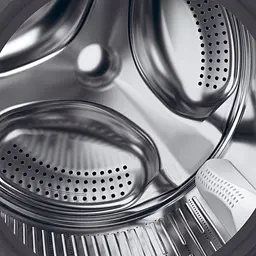 Пральна машина Haier фронтальна 9 кг 1400 A+++ 60 см дисплей пара інвертор люк чорний прямий привід cріблястий - мініатюра 6