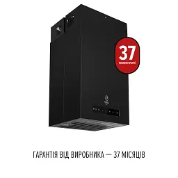 Витяжка острівна Perfelli Design Quattro 41 Nero Silenzio - мініатюра 12