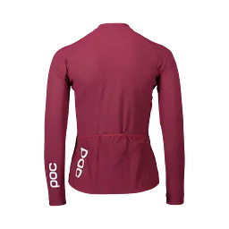Велоджерсі жіноче POC Essential Road LS Jersey S Бордовий - мініатюра 4