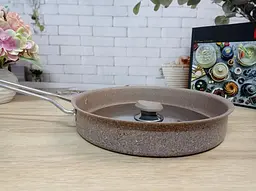 Сковорода для риб Анчоус O.M.S. Collection 3222-28 см brown