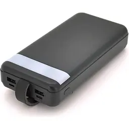 Зовнішній акумулятор XO PR156 30000mAh 22.5W Black [123251] - мініатюра 3