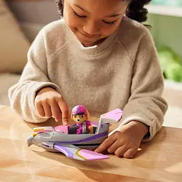 Великий рятувальний автомобіль-трансформер Spin Master PAW Patrol Джунглі Цуценячий патруль з водієм Скай (SM17776/0617) - мініатюра 8