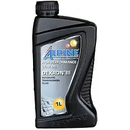 Олива трансмісійно-гідравлічна Alpine ATF Dexron III-Н 1 л