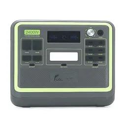 Портативна зарядна станція FOSSiBOT F-2400Gr 2400W 2048Wh LiFePO4, BMS, UPS, MPPT 500W max, XT60-12V/25А - мініатюра 2